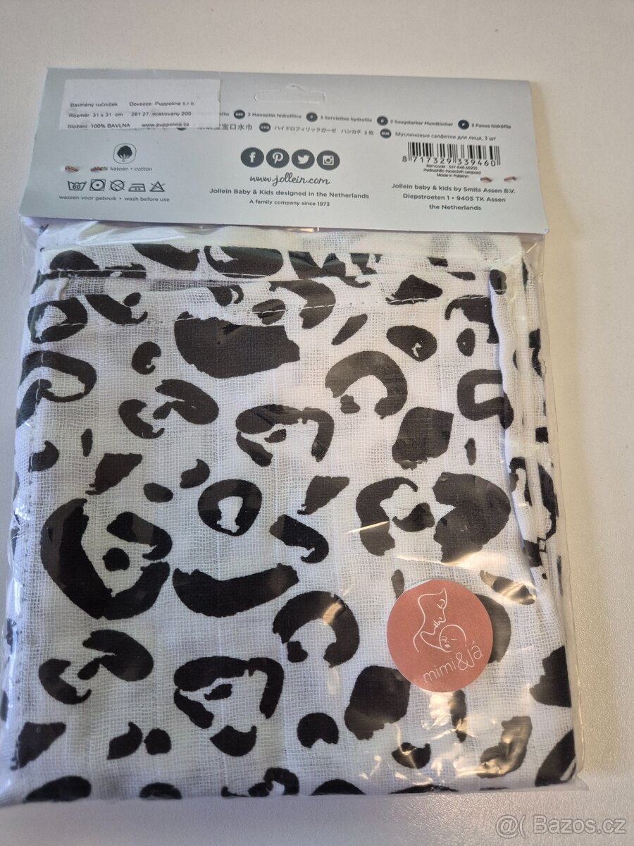 Dětské ručníčky/utěrky- 3ks/bal - 2