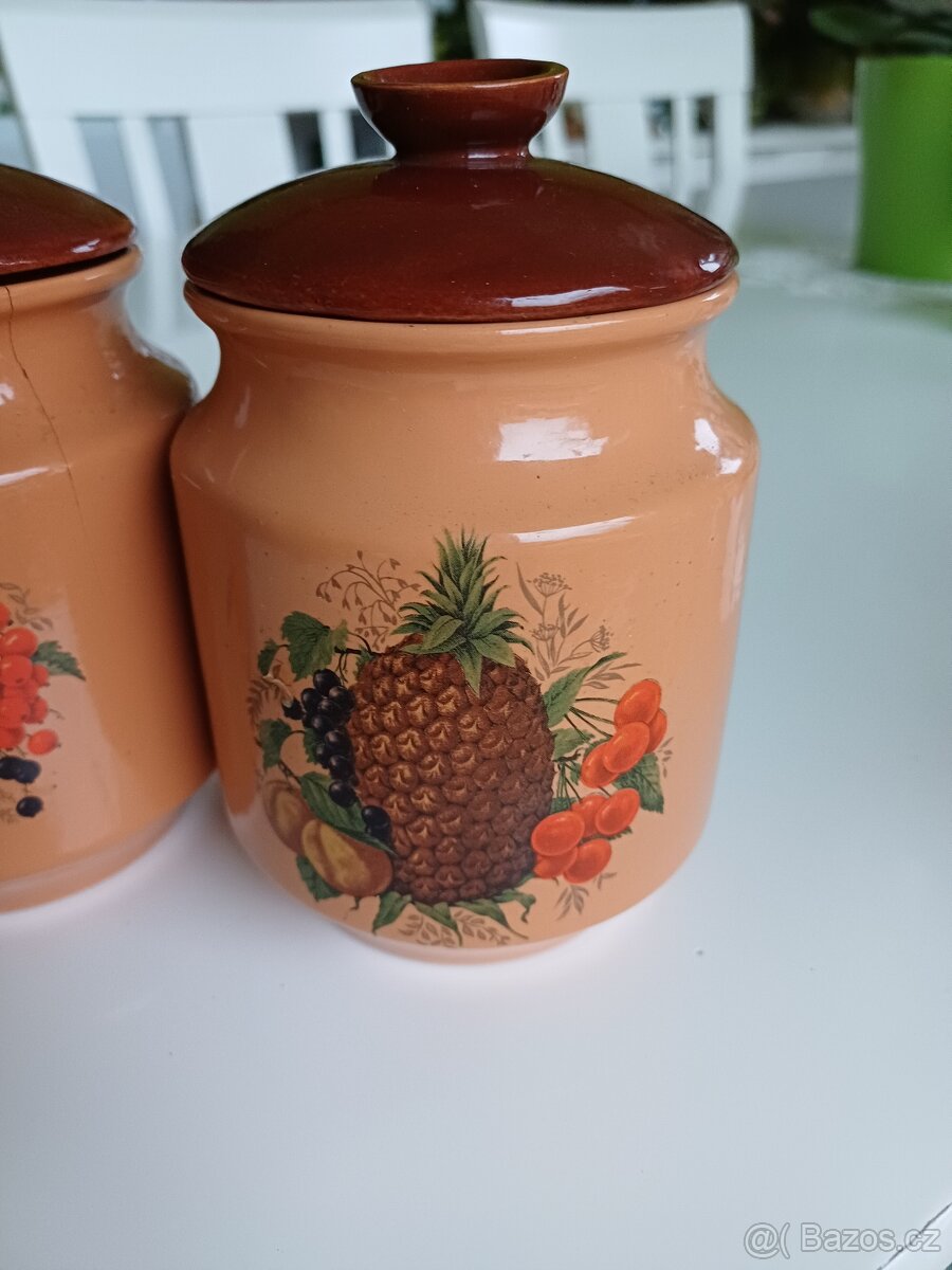 Keramické dozy 3 ks - 2