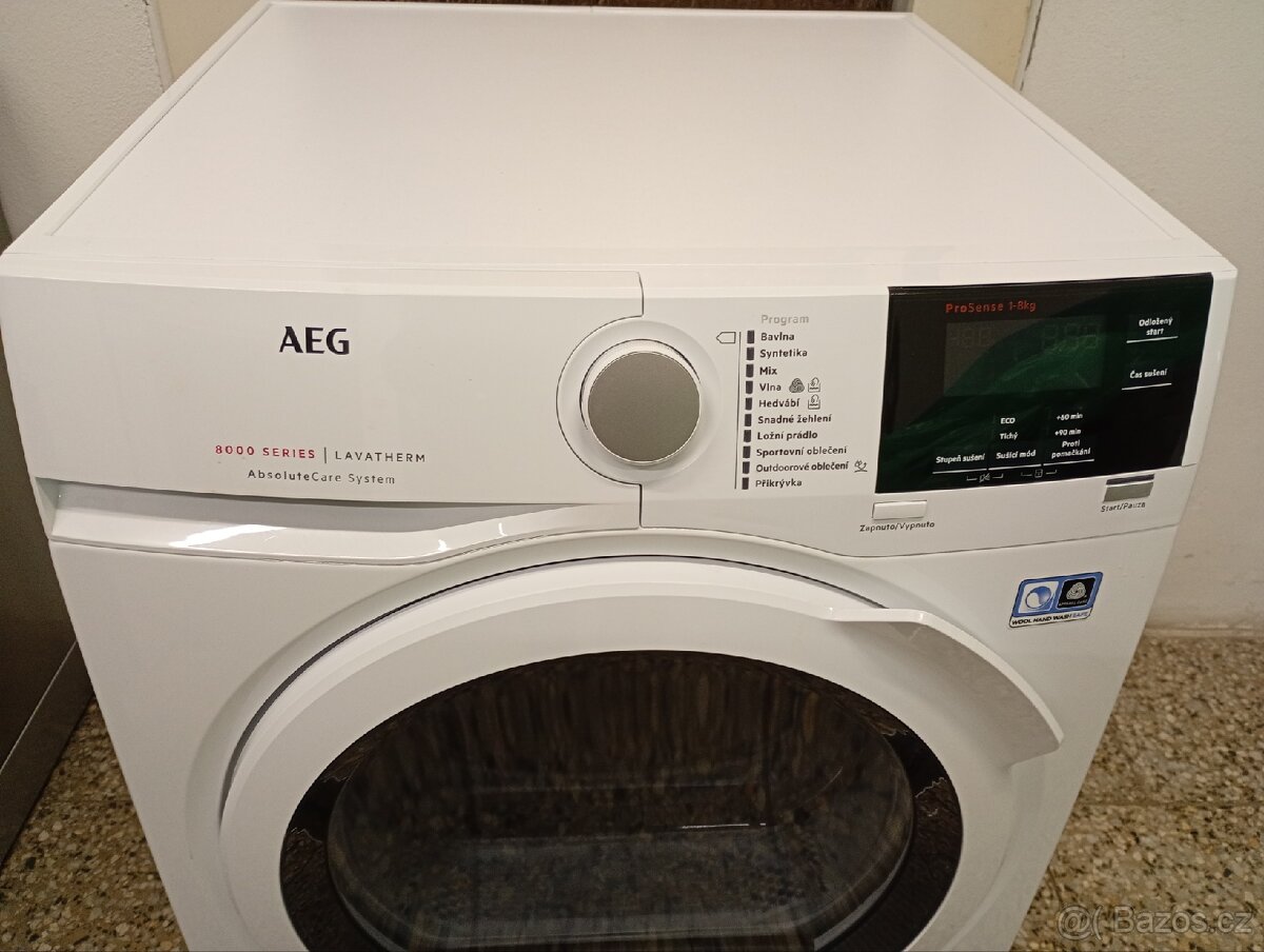 Sušička prádla s tepelným čerpadlem AEG - 2