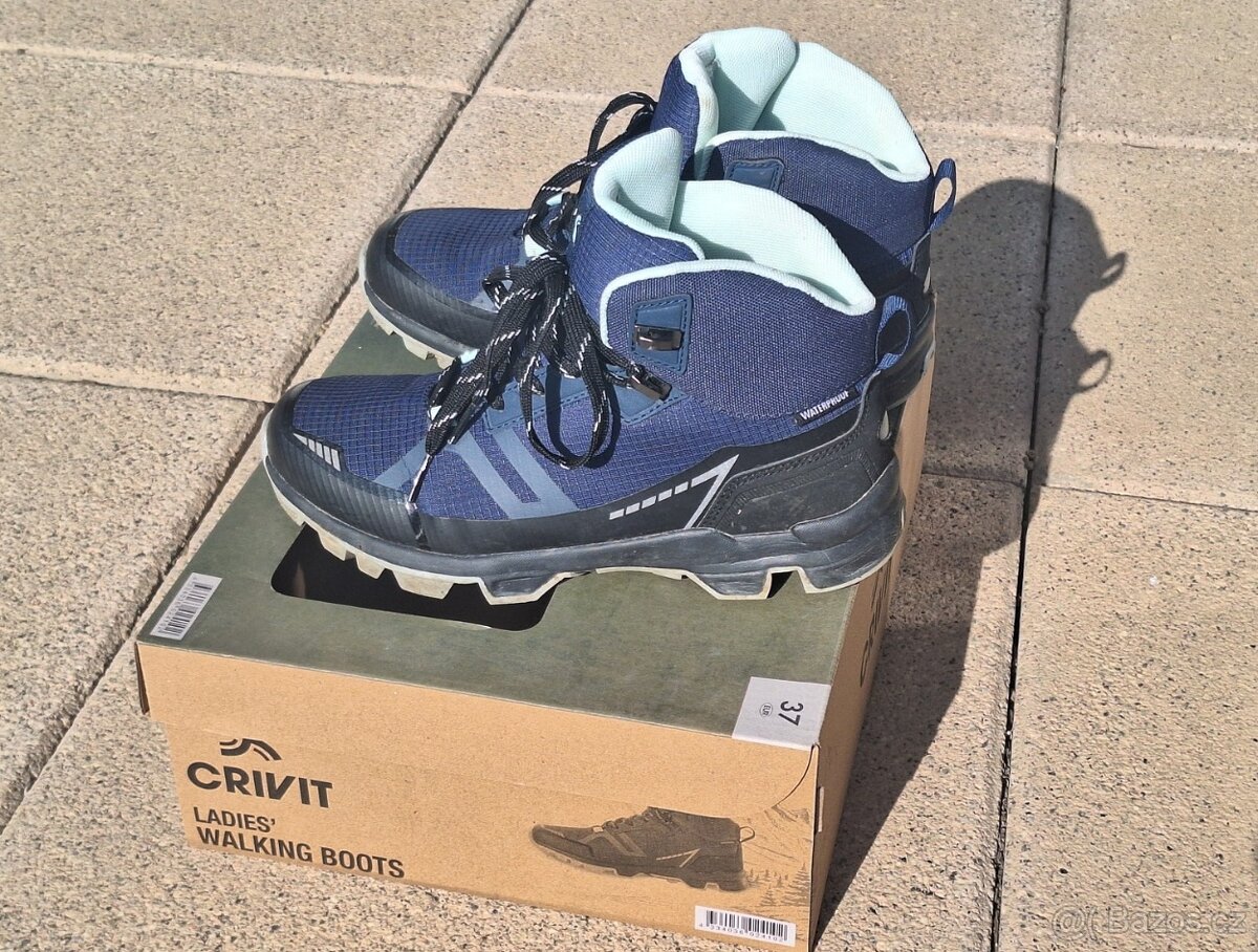 Treková kotníková obuv, waterproof, vel. 37 - 2