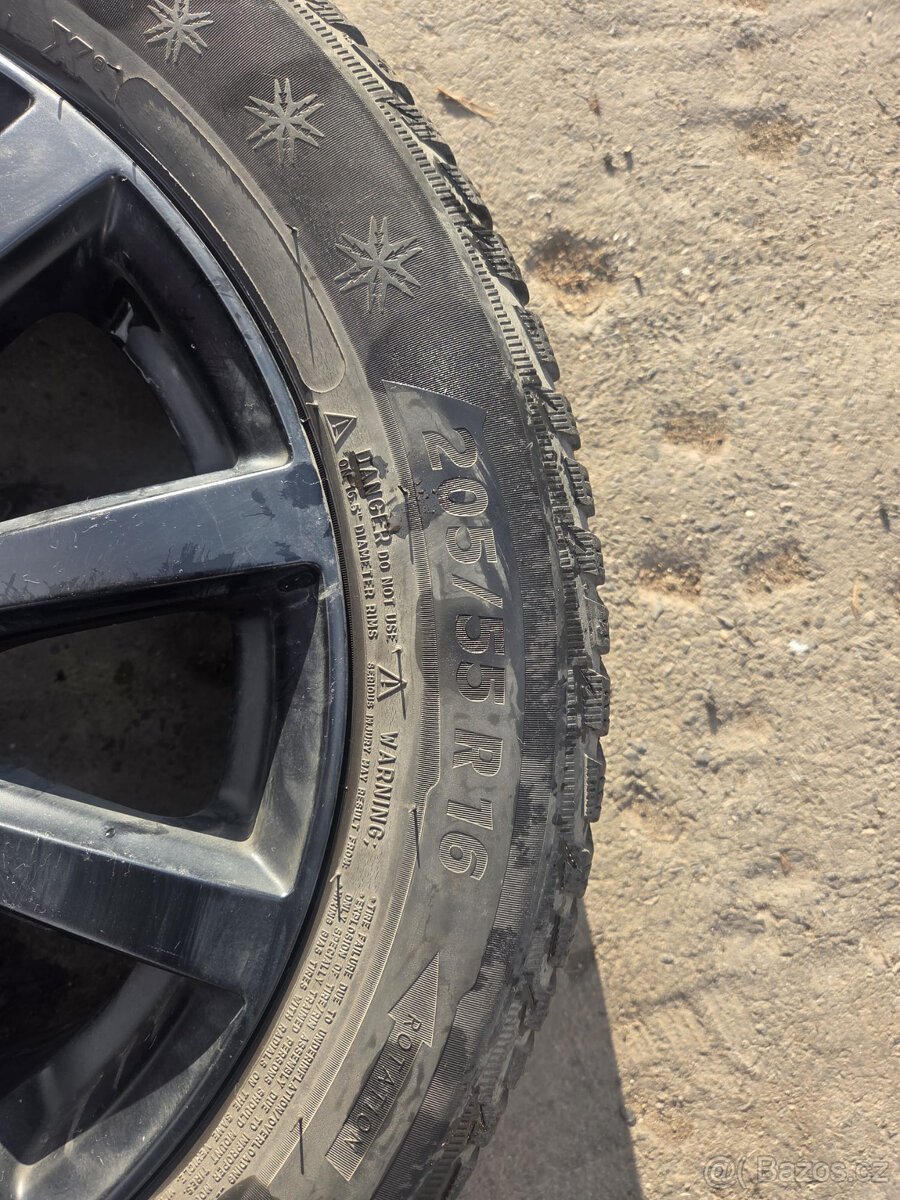 Sada alu kol 205/55 R16 - 2