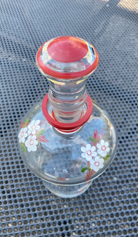 Stará karafa ručně malovaná - 2