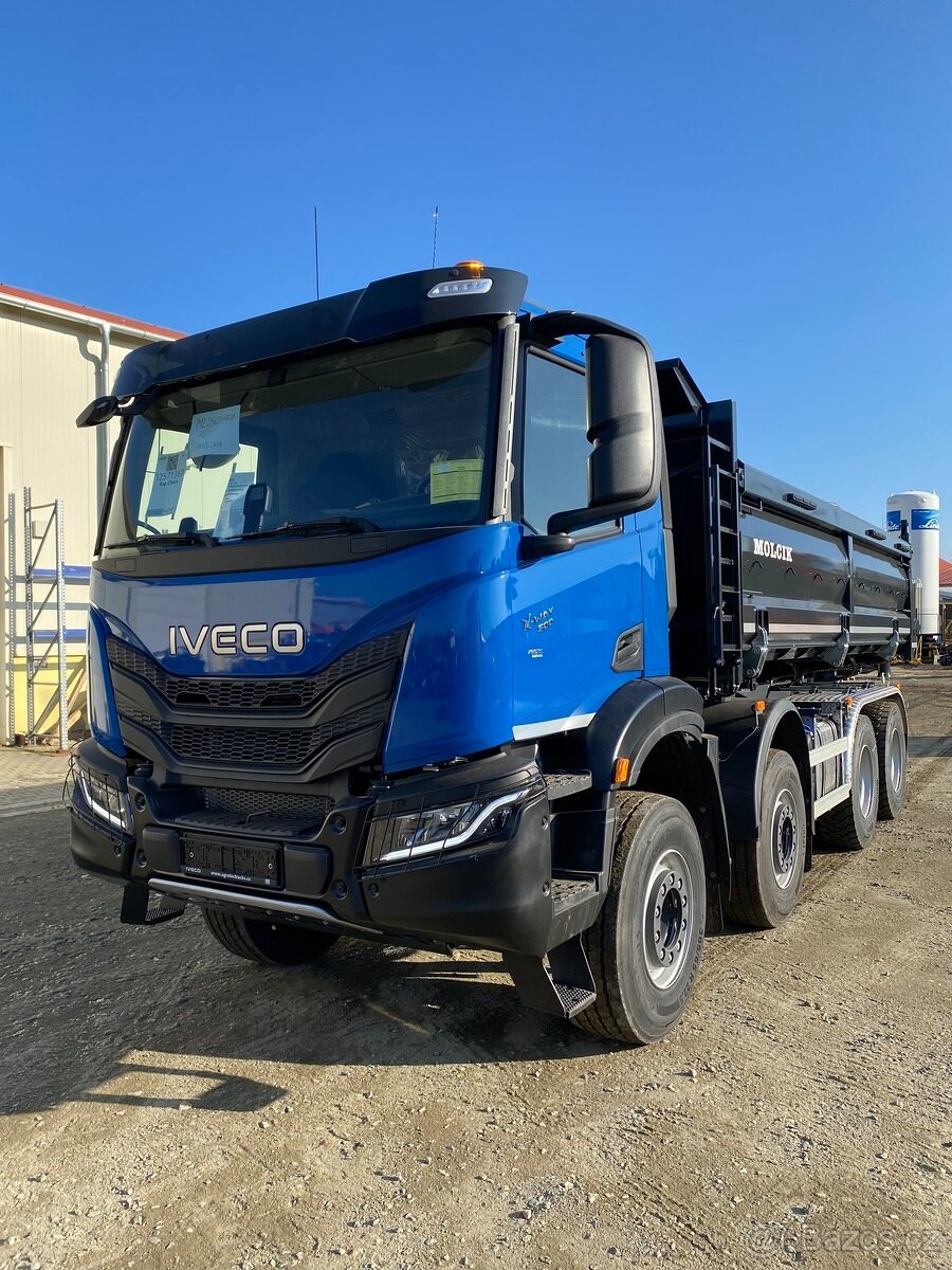 Iveco X-WAY 8x4 a sklápěč S3 + Intardér - 2