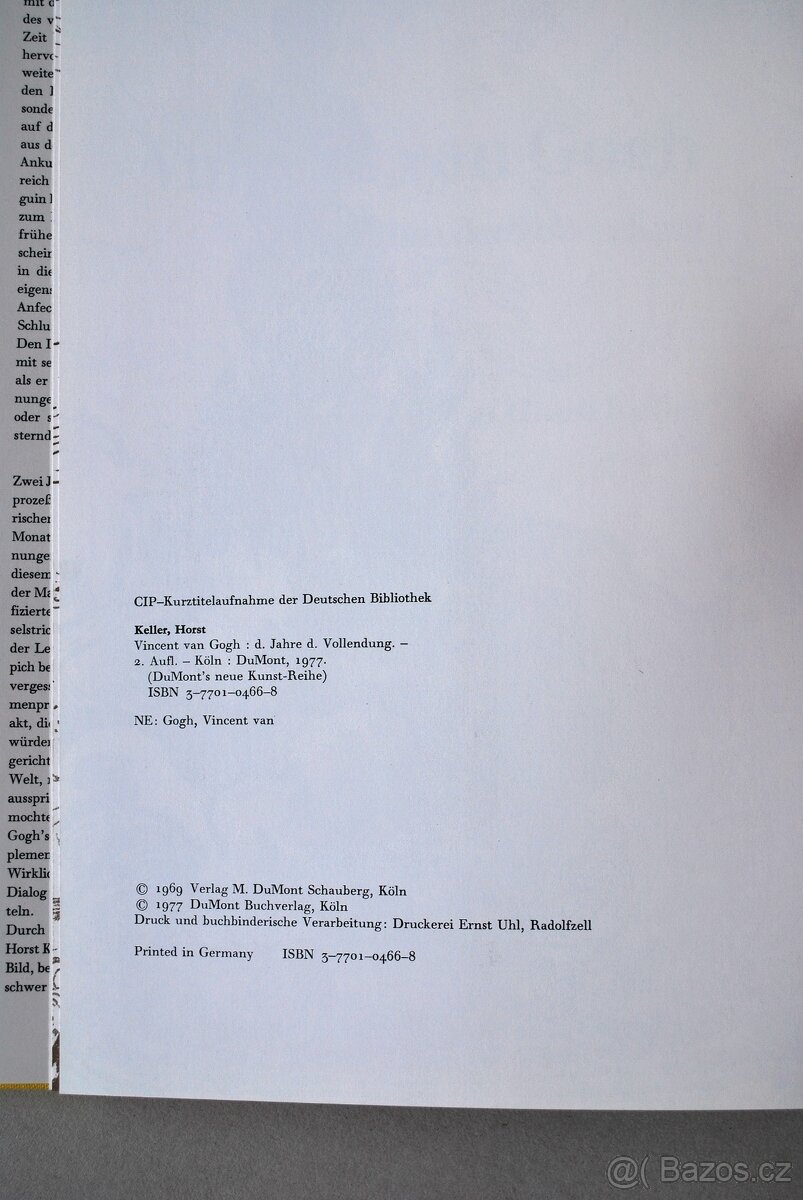 Vincent van Gogh - Horst Keller - 2