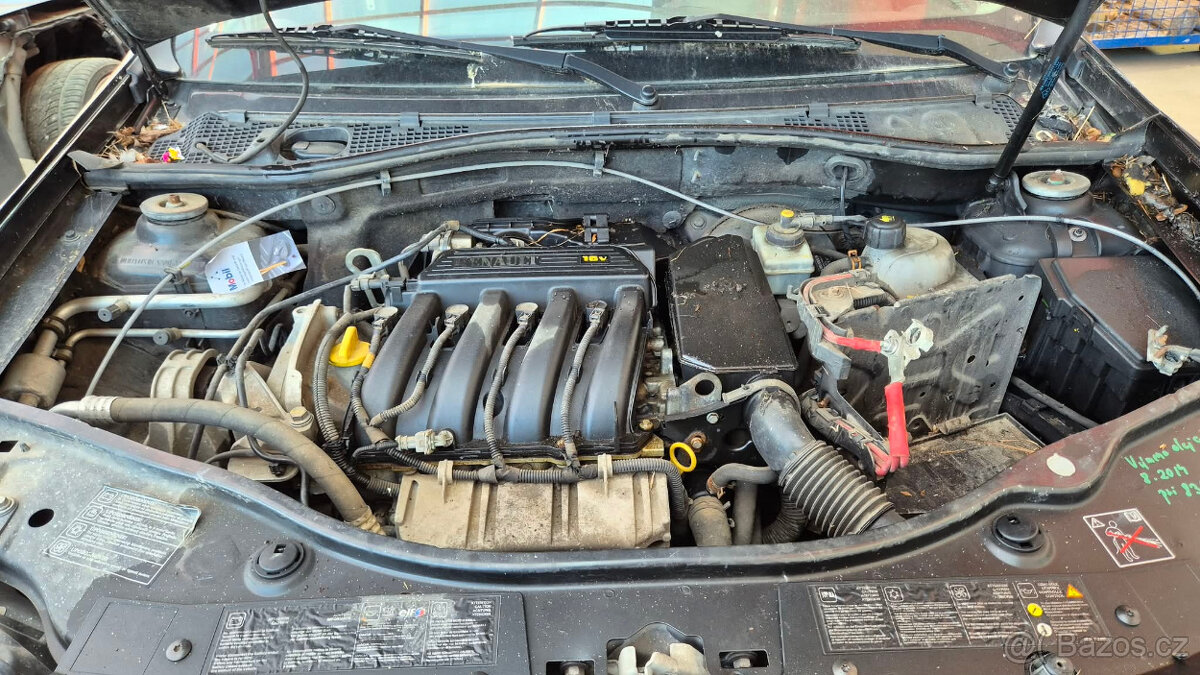 Dacia Duster 1,6i 77kw, kód: K4MF6 - 2