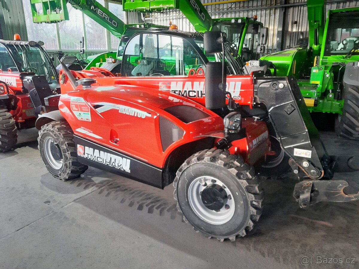 teleskopický nakladač MANITOU MT625 TOP stav 2x - 2