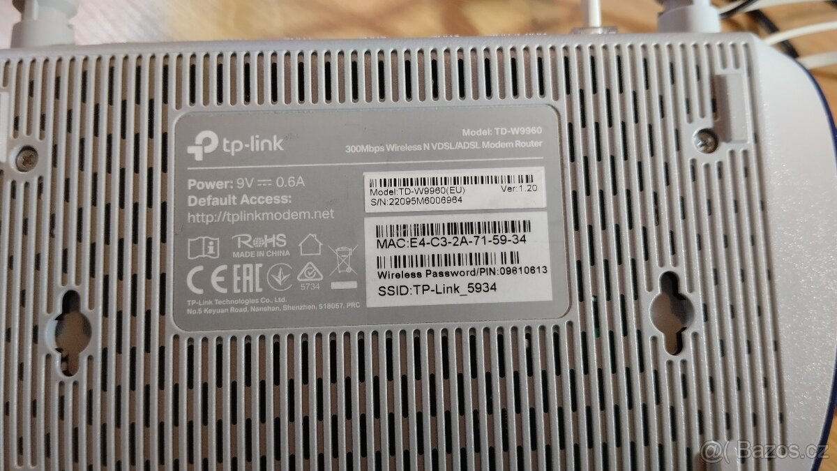 TP-Link TD-W9960 WiFi modem router (VDSL/ADSL) - 2