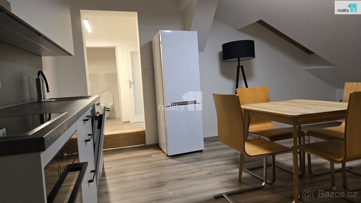 Pronájem zařízeného ateliéru 2+kk, 40 m², s možností parková - Widok 2