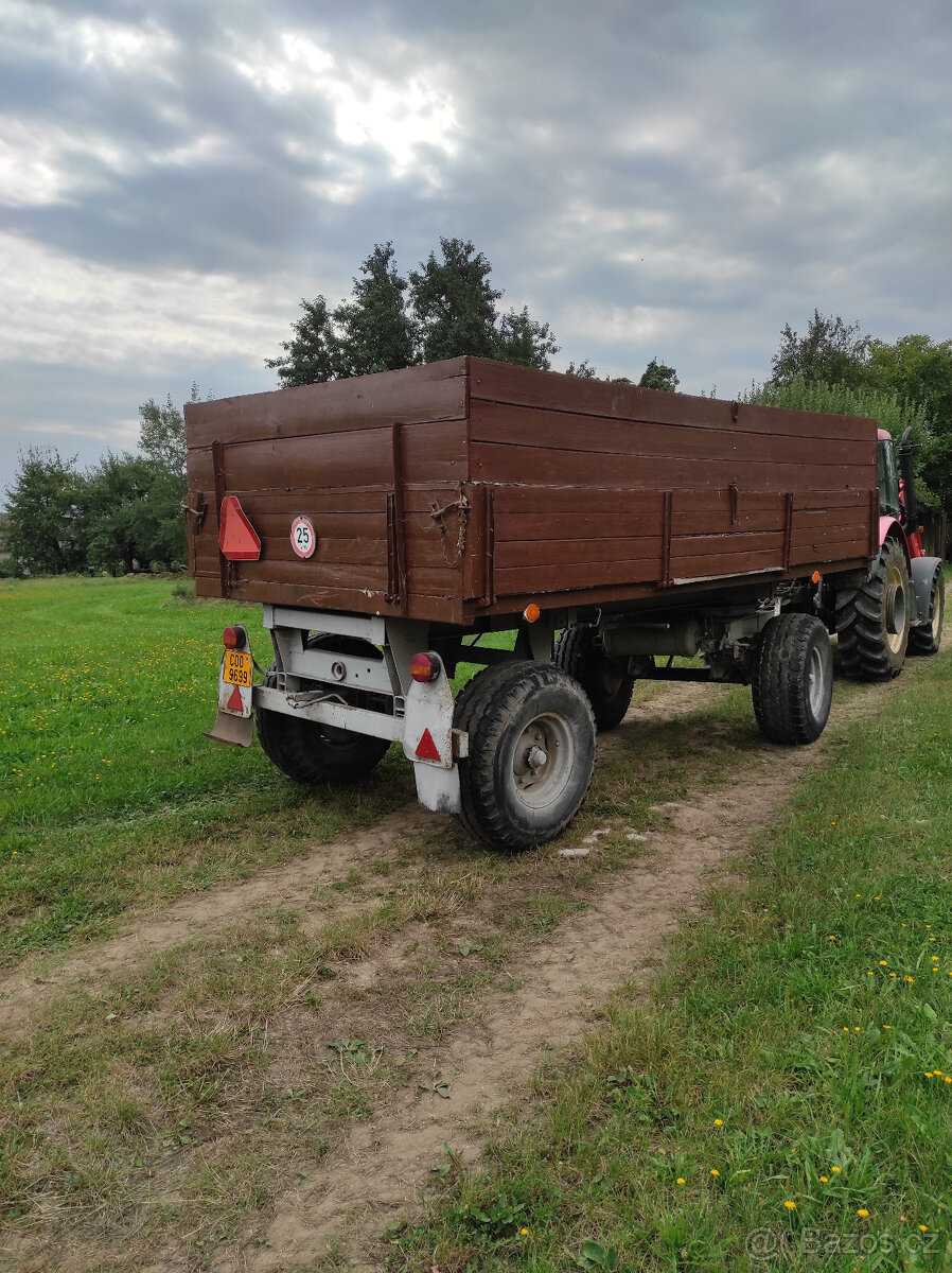 traktorový sklápěcí přívěs - 2