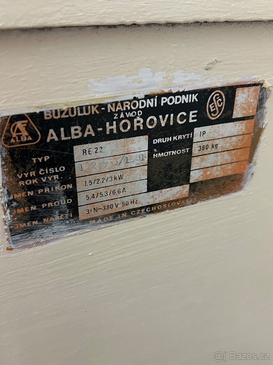 Robot Alba Hořovice RE22 - 2