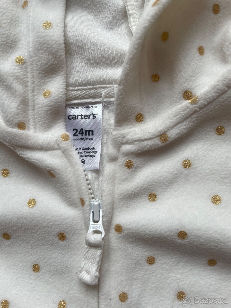Nová souprava zn. Carters vel. 98 fleece - 2