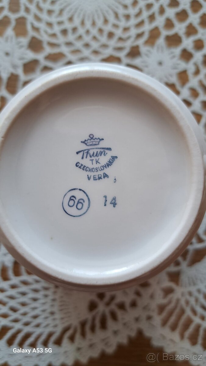 Porcelánová souprava Zn. Thun - 2