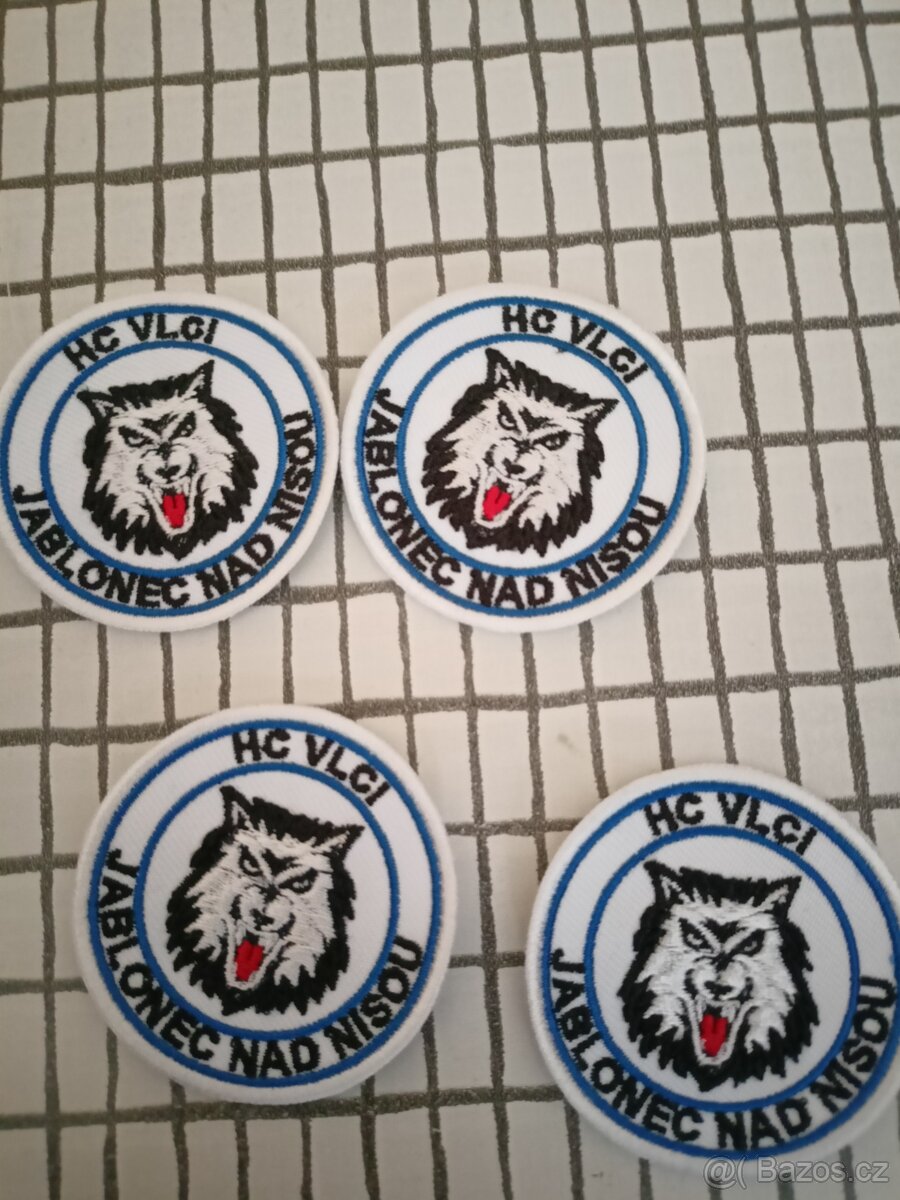 4x Nášivka HC Vlci Jablonec - 2