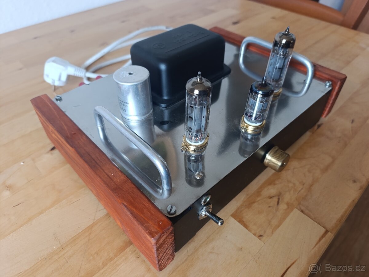 elektronkový zesilovač stereo s EL84 - 2