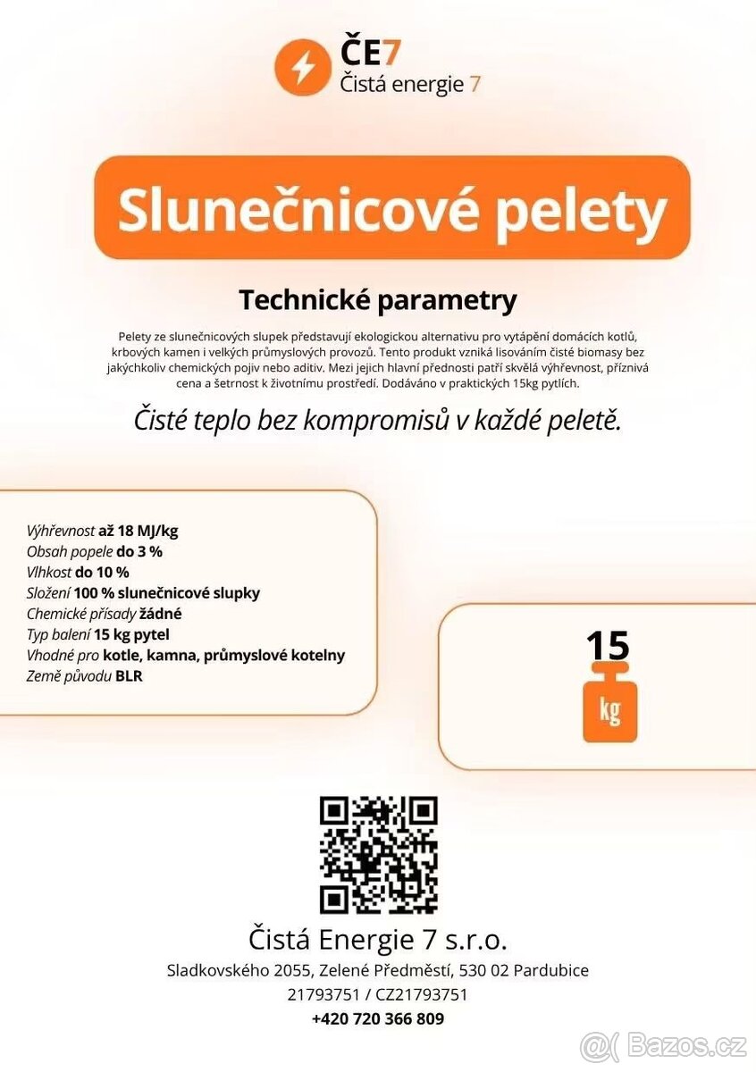 Slunečnicové pelety - 2