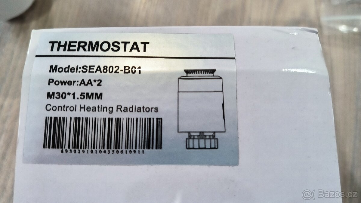 BOT TH1 - termostatická Wifi, Bluetooth hlavice - 2