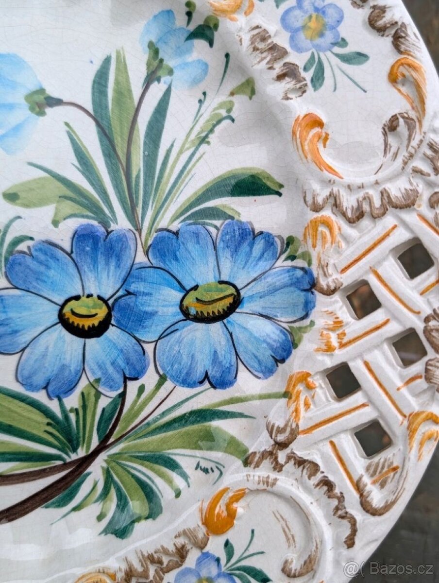 Vintage závěsný talíř, ITALY. - 2