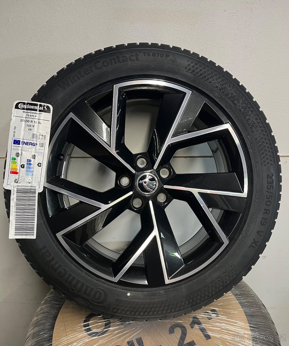 Kodiaq R19 Nová originální zimní sada - 2