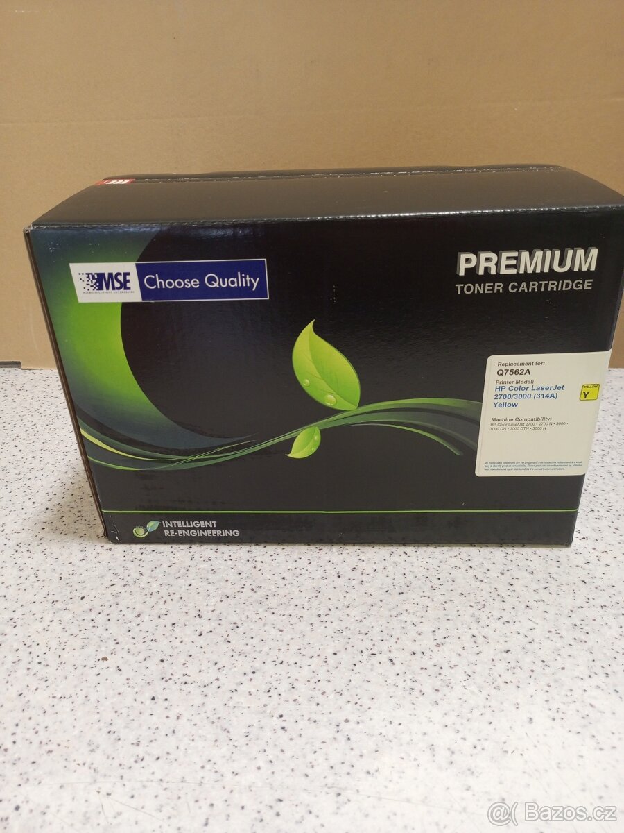 Toner MSE Q7562A do tiskárny HP CLJ 2700, 3000; 3500 str. - 2
