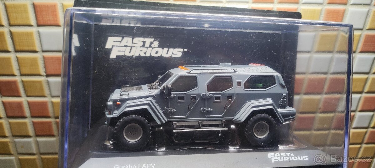 Modely aut Fast And furious edice DeAgostiny - 2