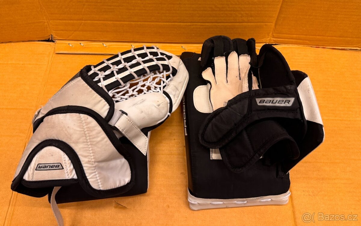 DETSKÝ SET BAUER PRODIGY LAPAČKA A VYRÁŽEČKA - 2