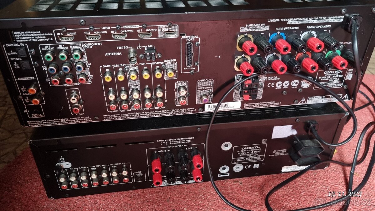 ONKYO TX-SR578 + ONKYO A-9155 - 2