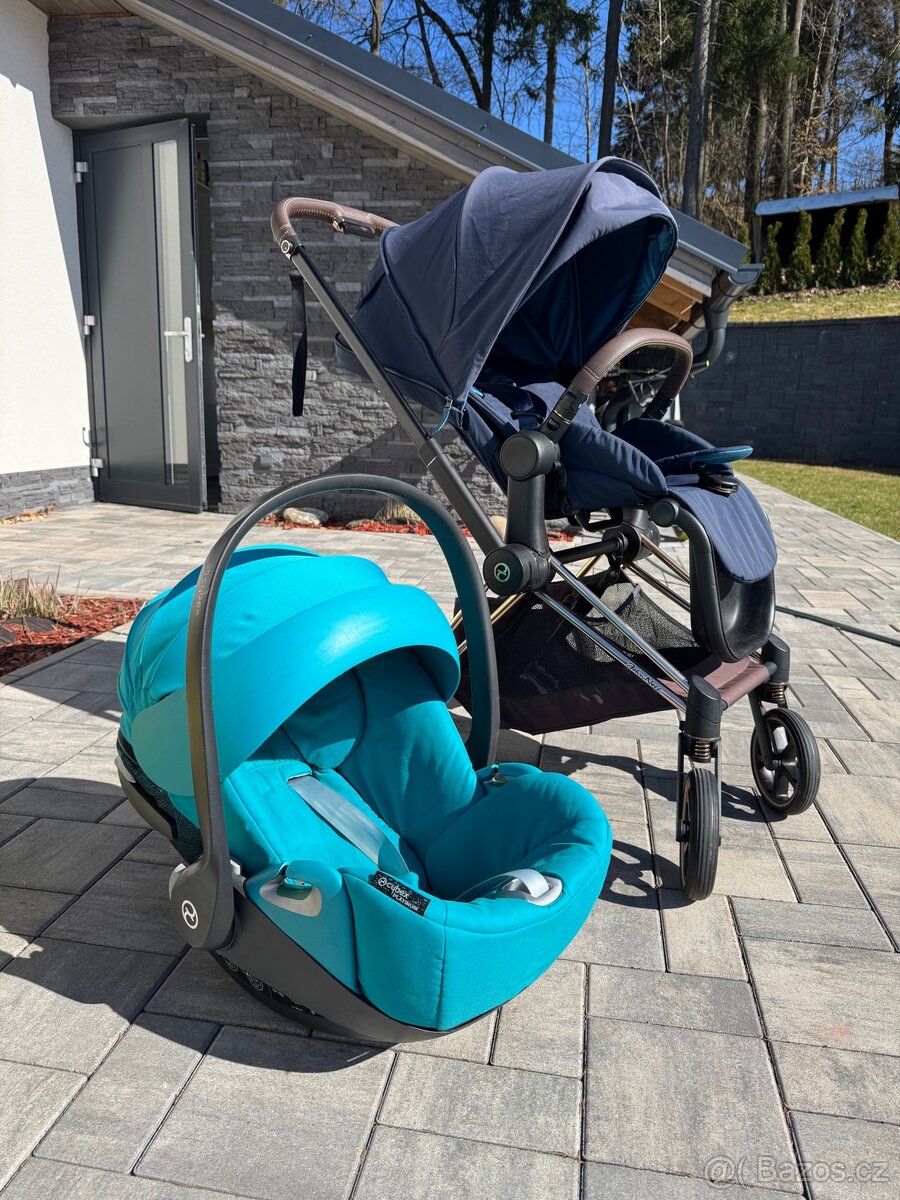 Cybex Priam Rose Gold - trojkombinace - 2