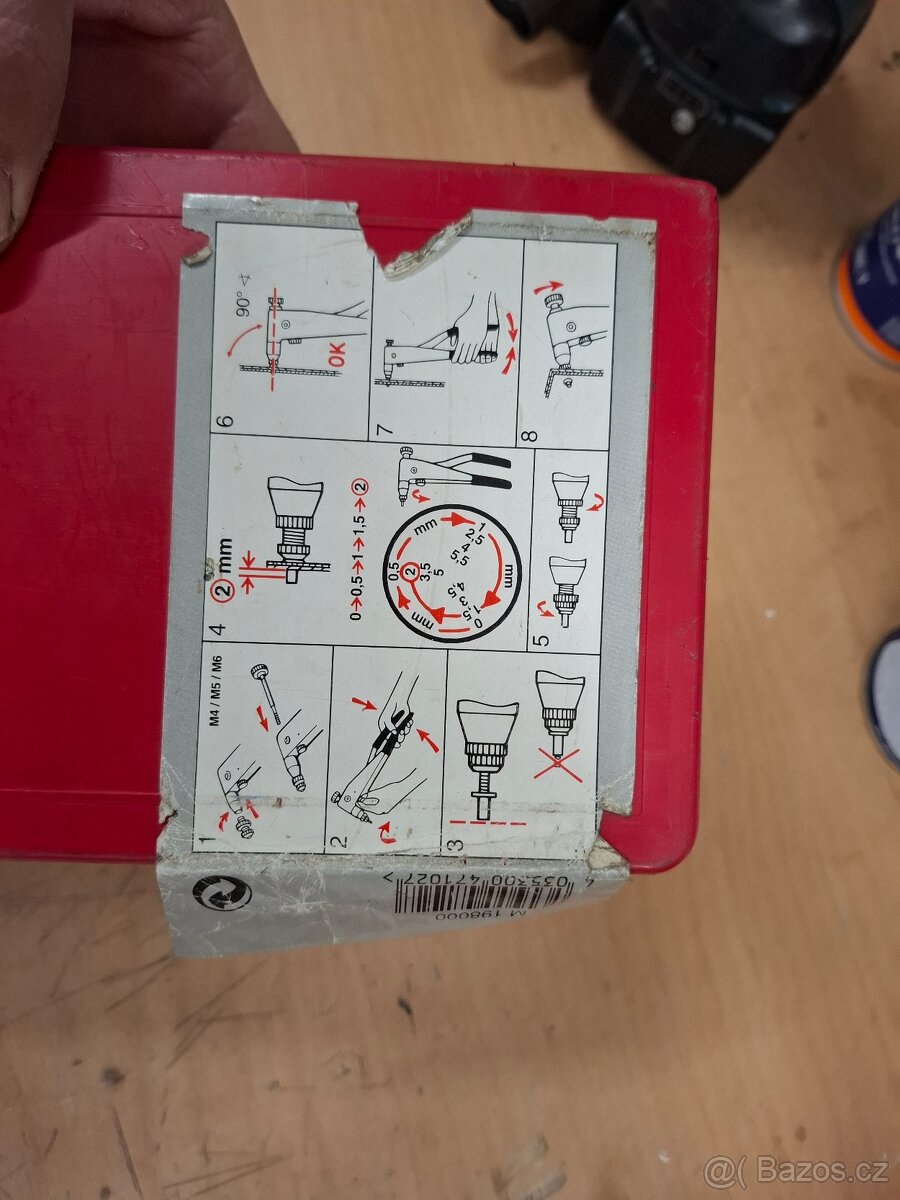 Nýtovací kleště na matice - 2