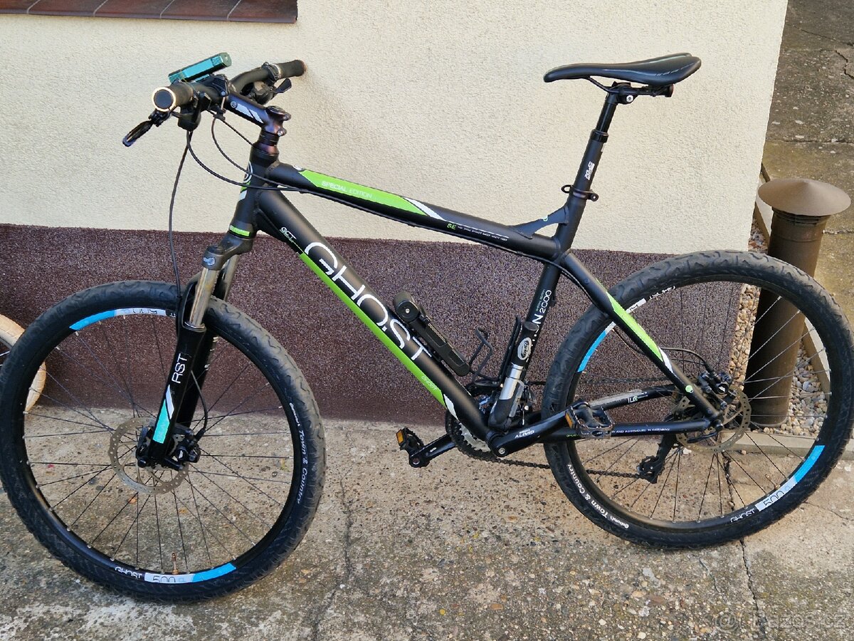 Horské kolo GHOST SE 2000 - lehké MTB, skvělý stav - 2
