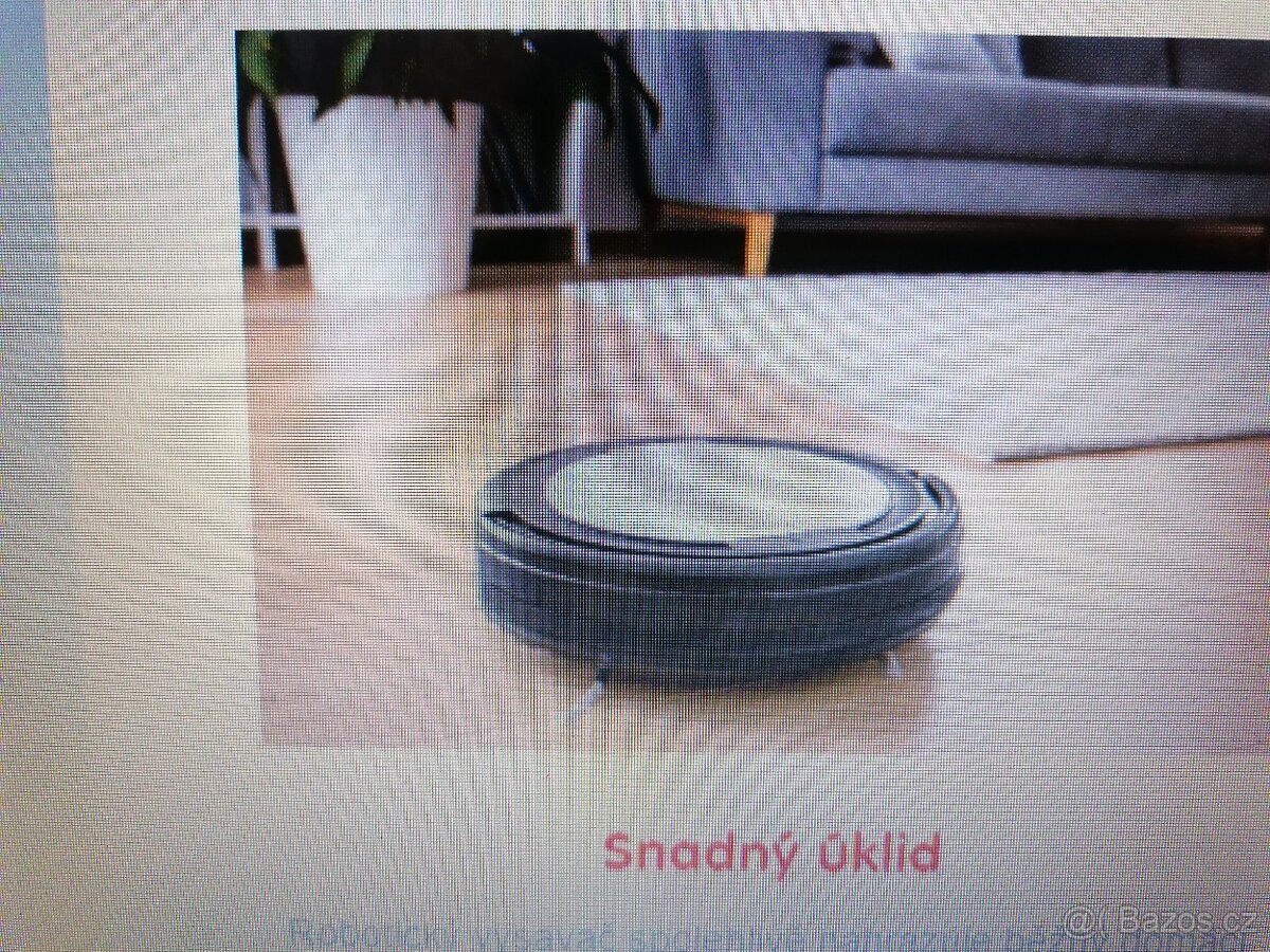 „Robotický vysavač SENCOR SRV 1000SLm 2v1 AllFloor“. - 2