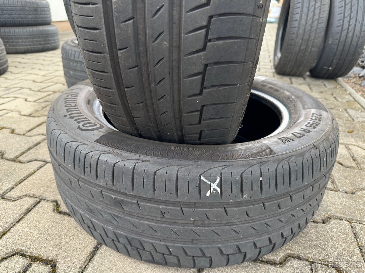 225/55/17 Continental Dot19 - 2