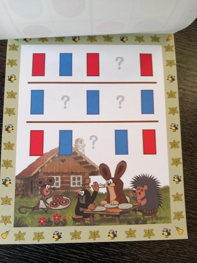 Krtek - barvy a tvary - 2