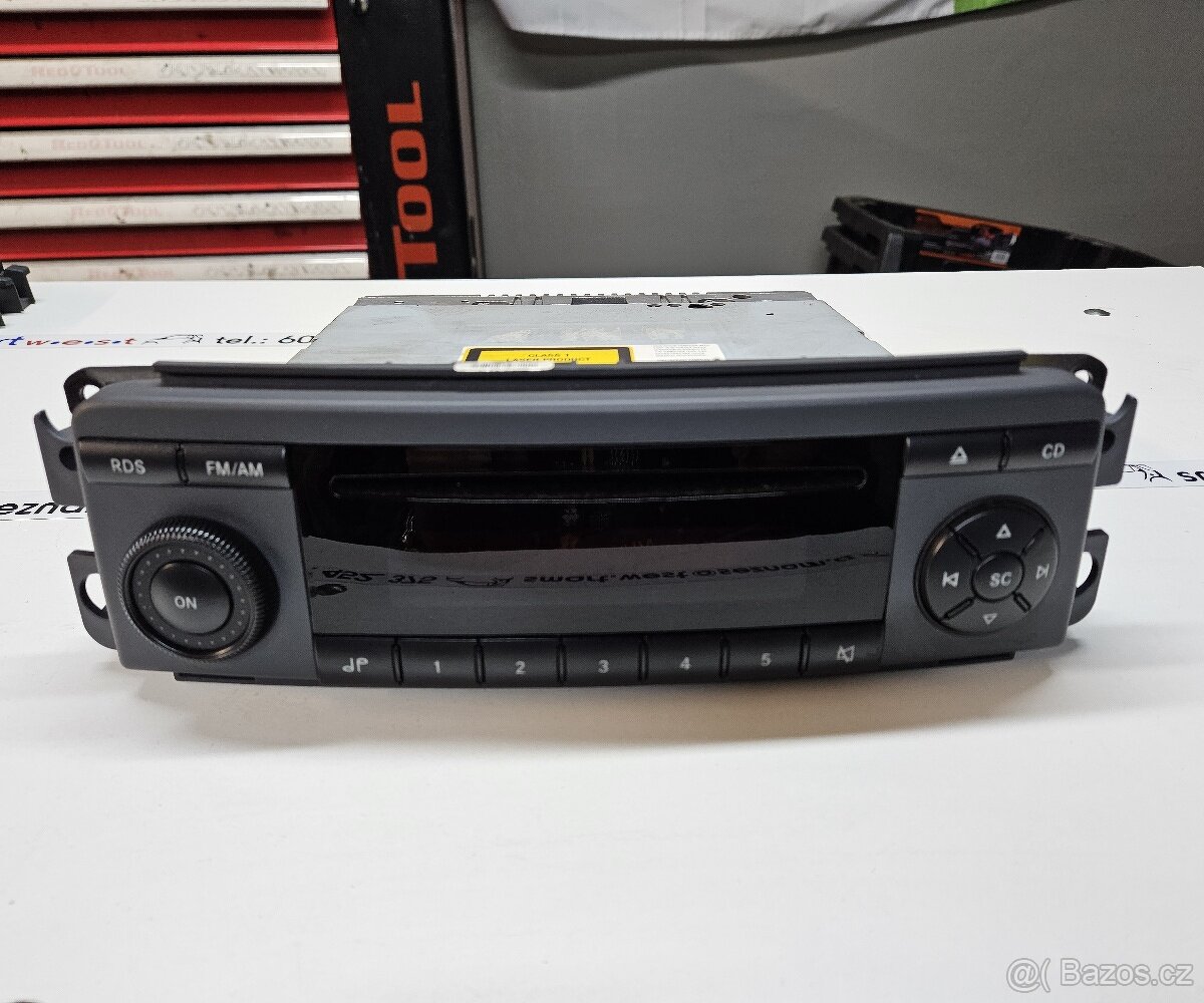 Smart Forfour originál autorádio - 2