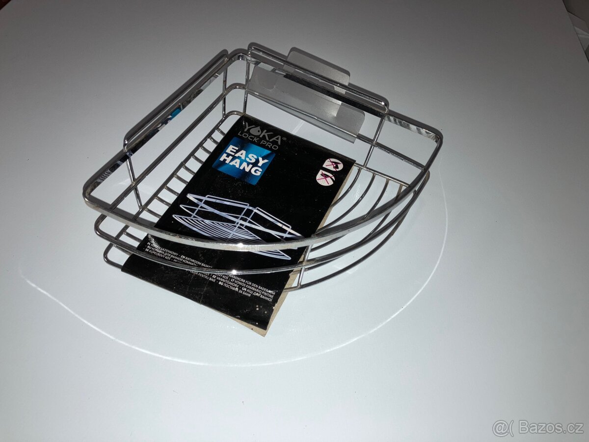 Drátěná rohová police do sprchy - 2