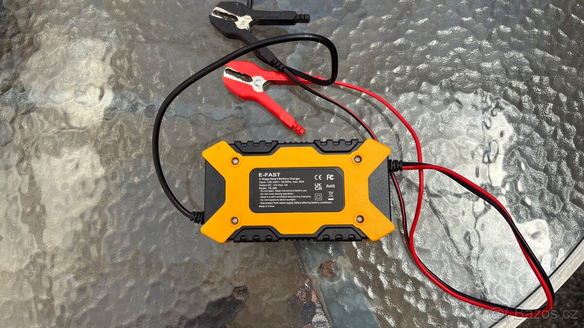 Nabíječka autobaterie E-FAST 3-stupňová - 2