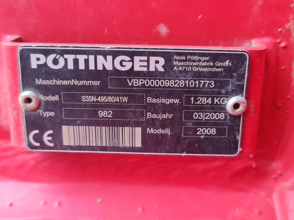 Čtyřradličný otočný pluh Pöttinger - 2