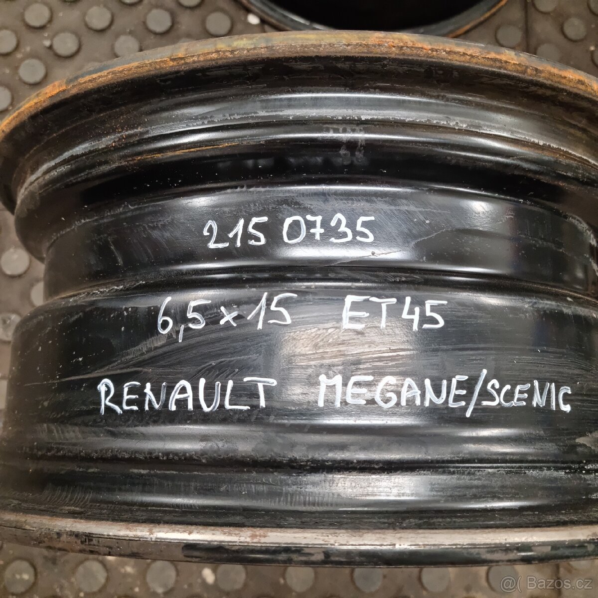 4x100 R15 6,5x15 ocel. disk RENAULT - 2