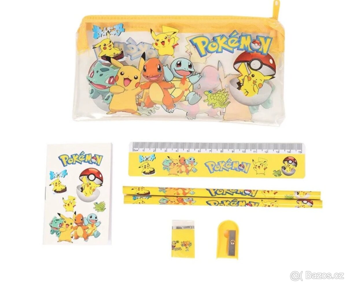 Školní set ve stylu Pokémon - 2