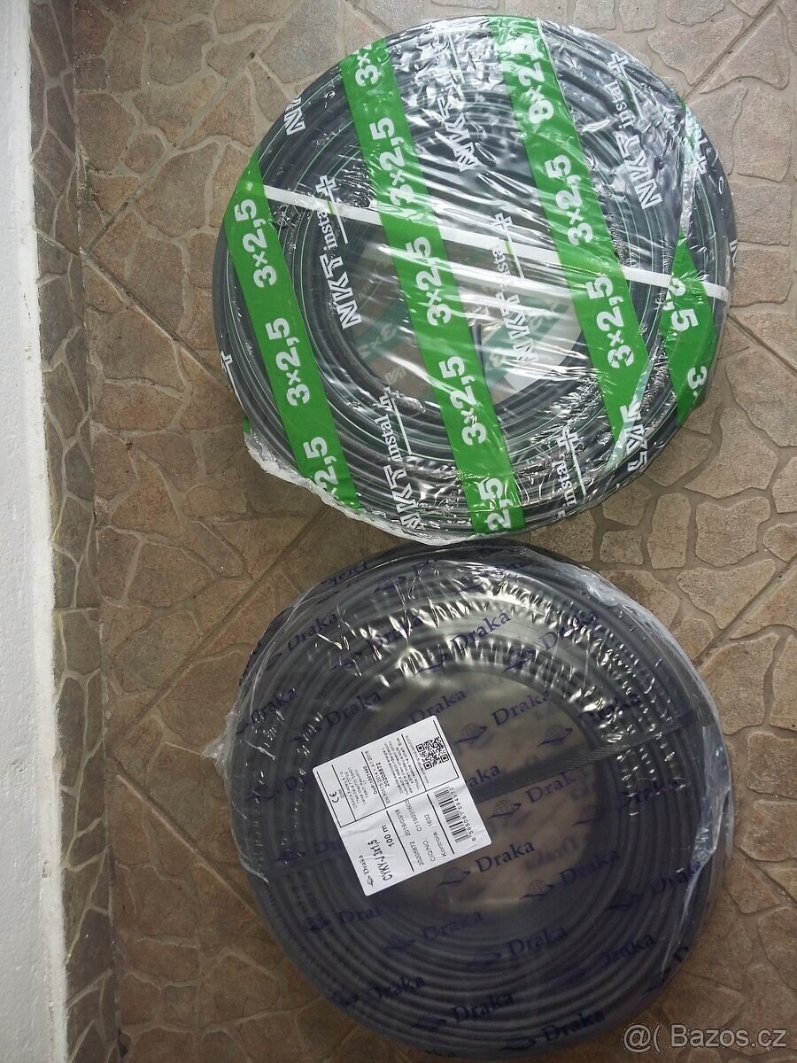 Kabely CYKY - NOVÉ - 2