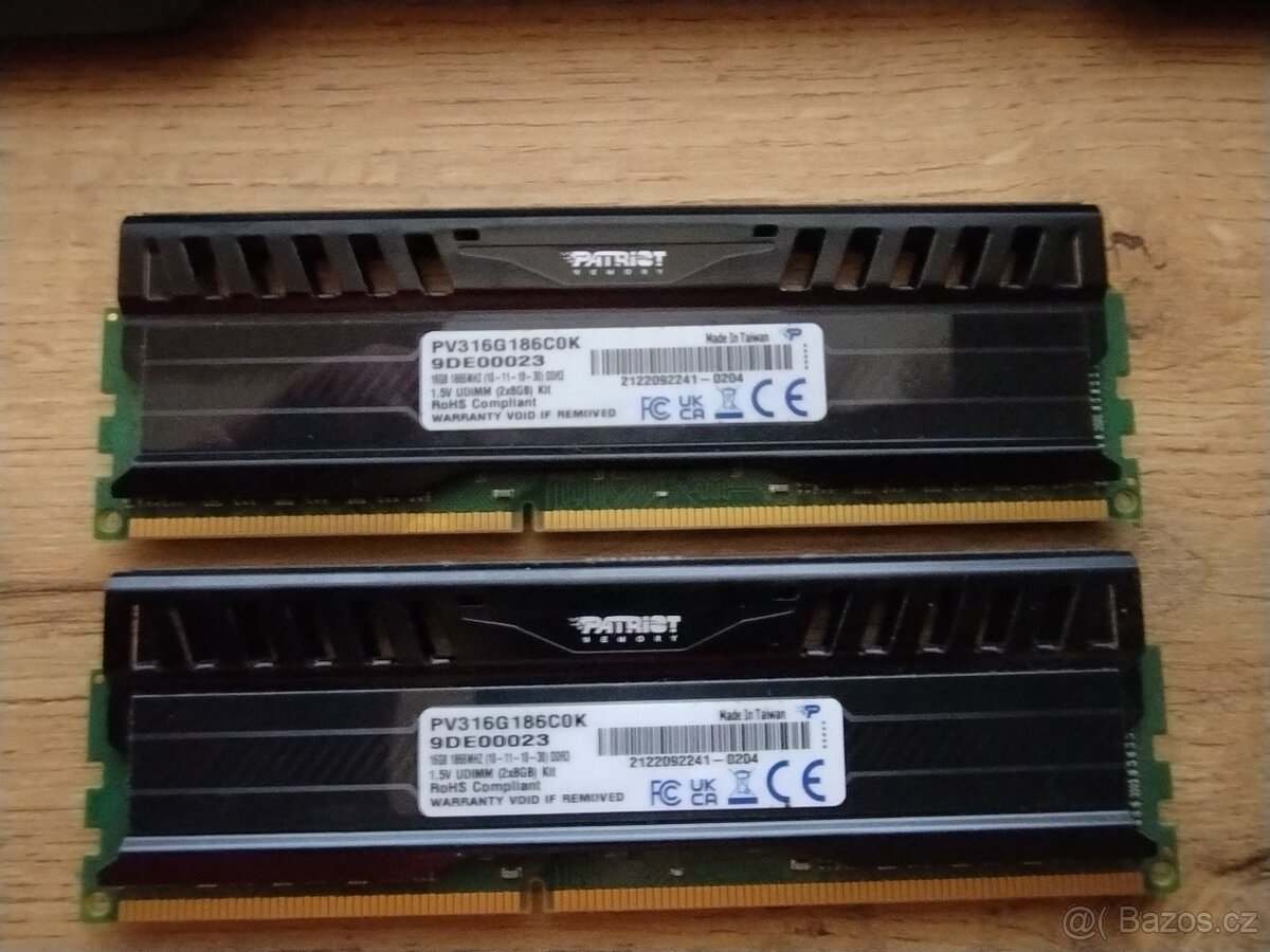 DDR 3 2x8GB - 2