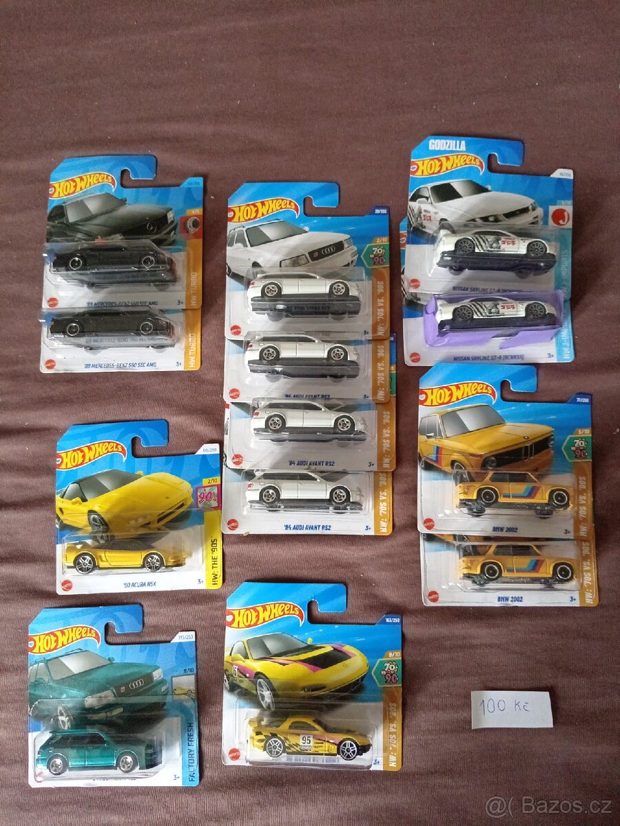 Autíčka Hot Wheels - 2