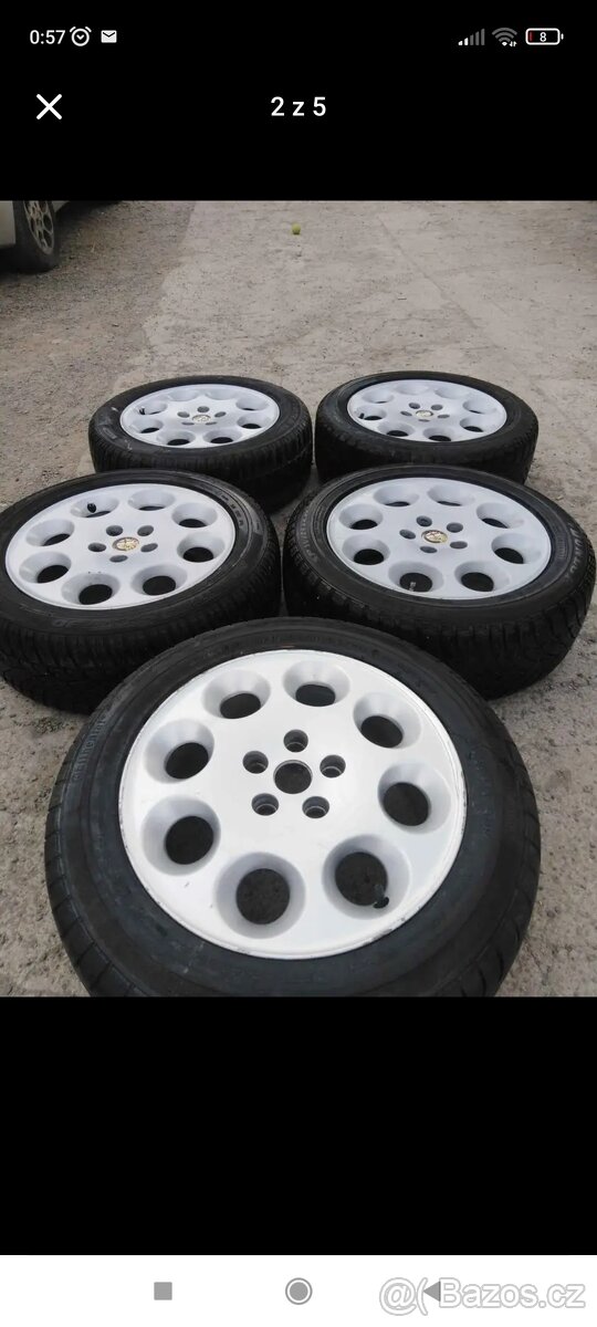 Alfa Romeo 166 origo kola r16 - 2
