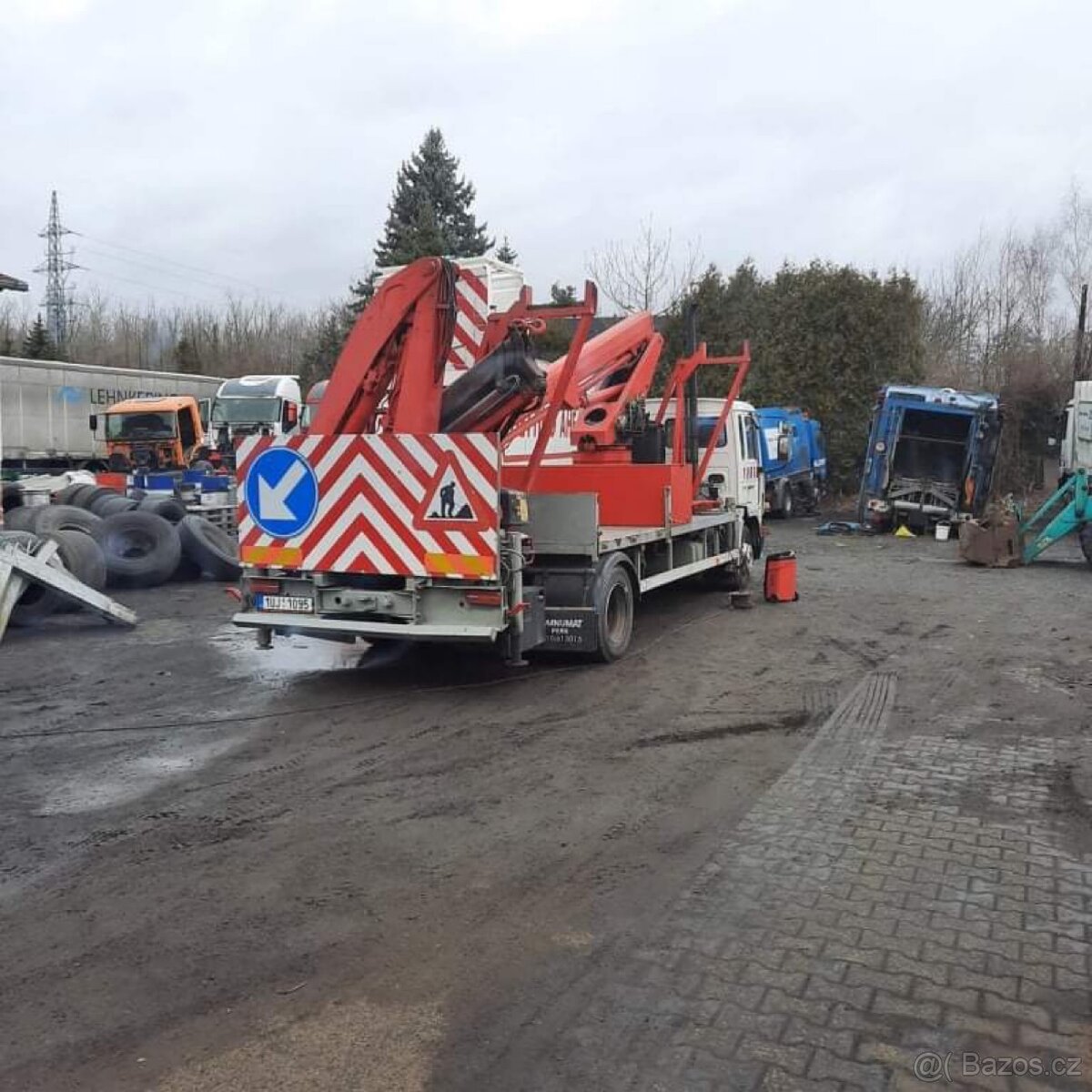 Volvo FL180 -Montážní plošina + HR - 2
