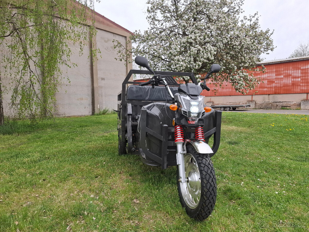 pracovní elektrická Tříkolka Zethos T-08 1500W na SPZ