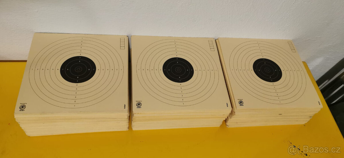 Terče Krüger ISSF VzPi 10m - 2