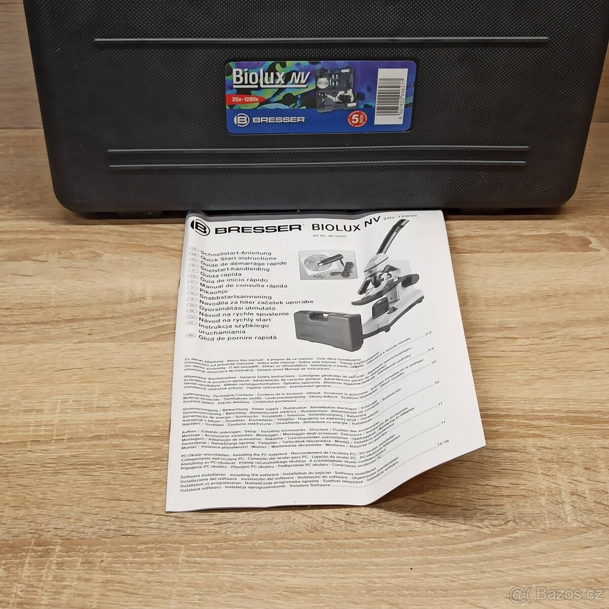 Bresser Biolux NV 20-1280x mikroskop s HD kamerou - 2