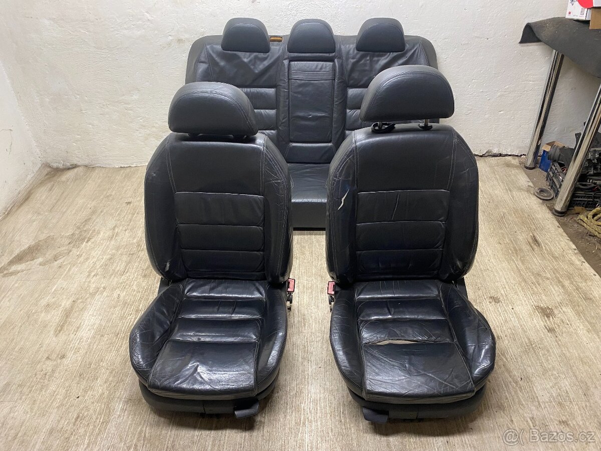 ŠKODA SUPERB 1 2001-2008 - KOŽENÉ VYHŘÍVANÉ SEDAČKY - 2