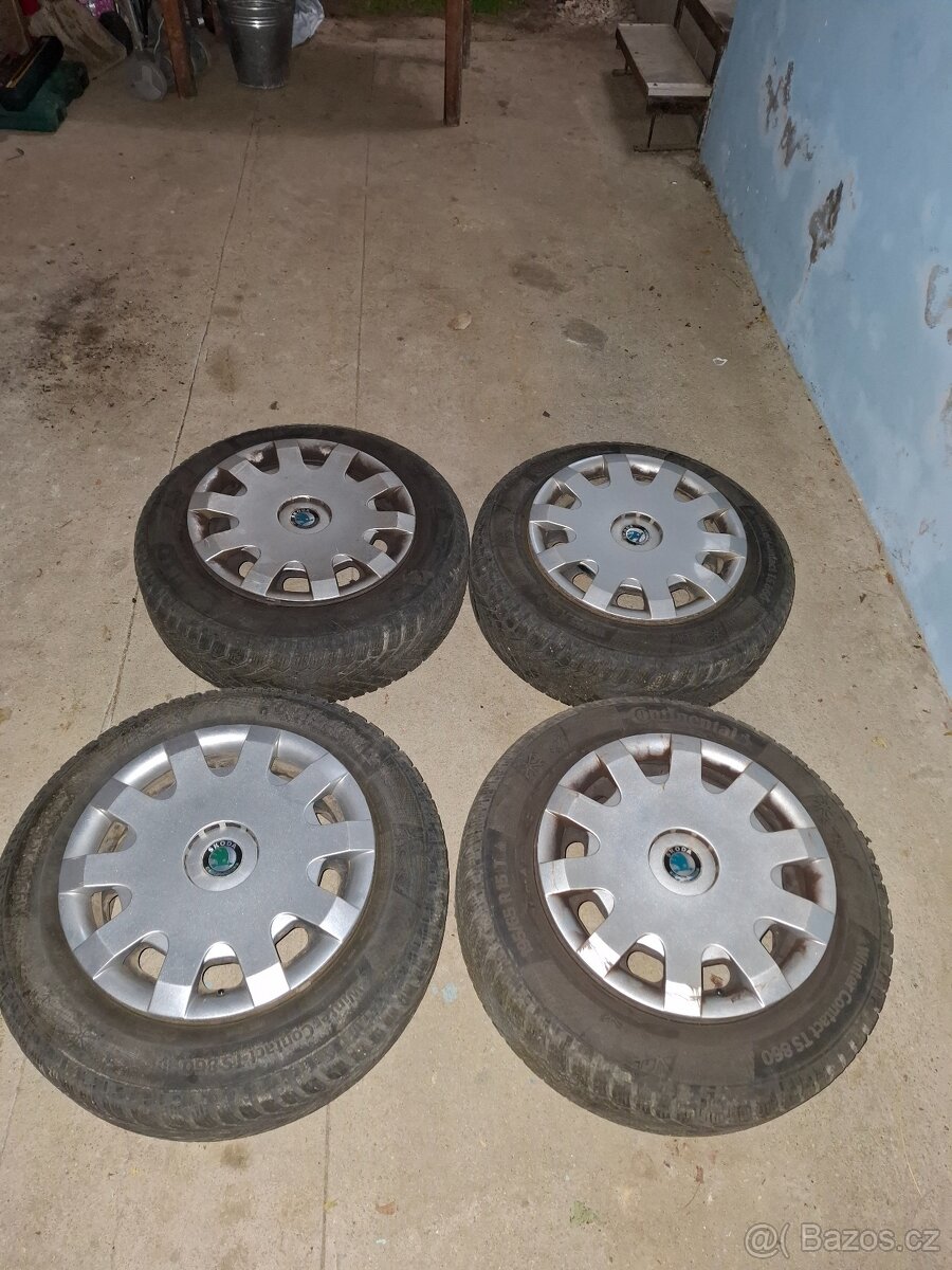 kola 15" 5x100 z Octavie 1 - 2