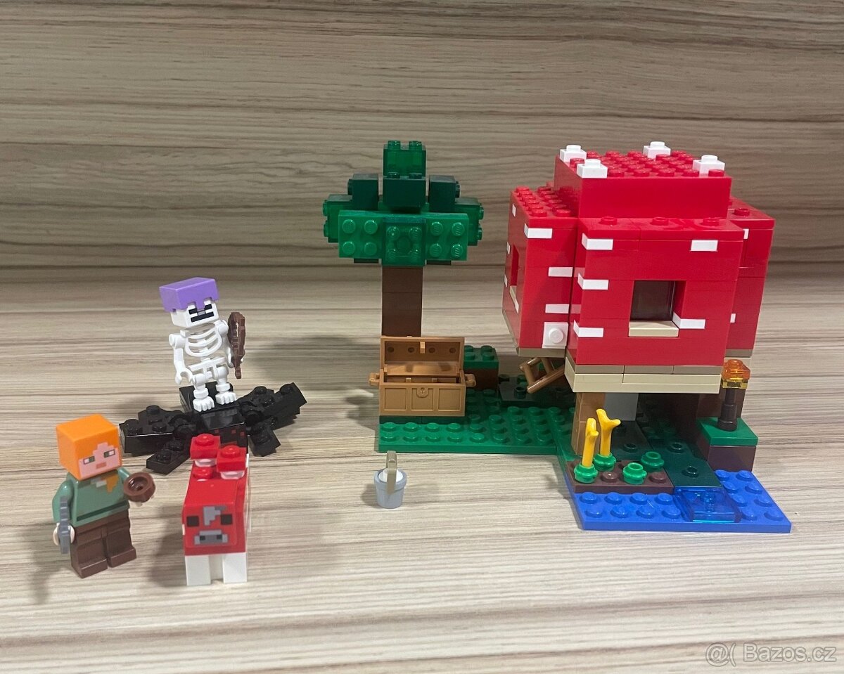 LEGO 21179 Minecraft Dům v houbě - 2