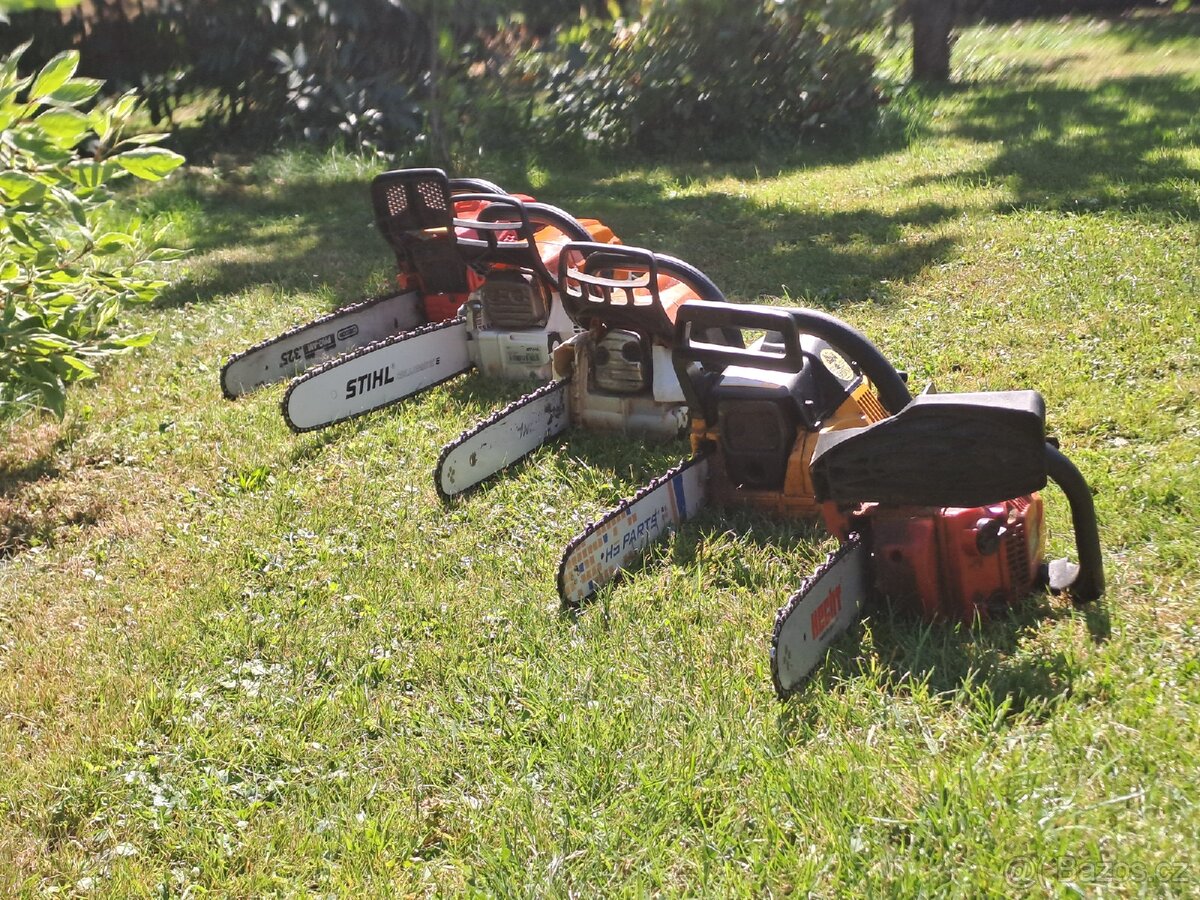 Broušení řetěrů motorové pily - 2